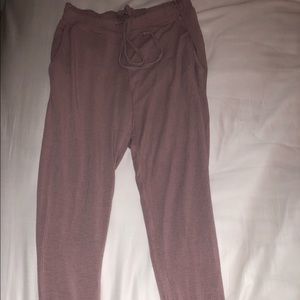 Pacsun Pink Sweatpants
